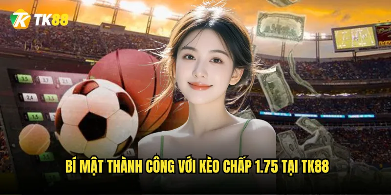 Bí mật thành công với kèo chấp 1.75 tại Tk88