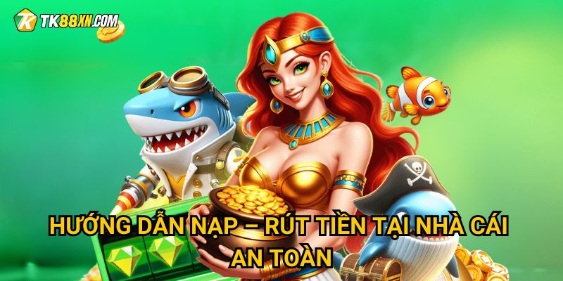 Hướng dẫn nạp – rút tiền tại nhà cái an toàn